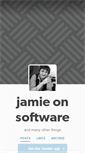 Mobile Screenshot of jamieonsoftware.com